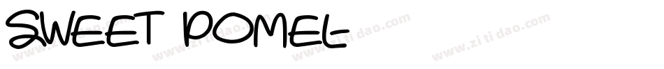 SWEET POMEL字体转换